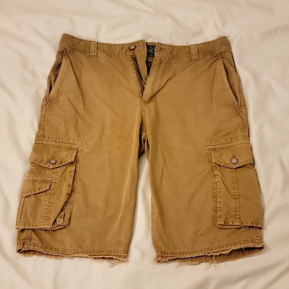 Buckle Shorts Mens Buckle Black Rugged Khaki Cargo Shorts Poshmark
